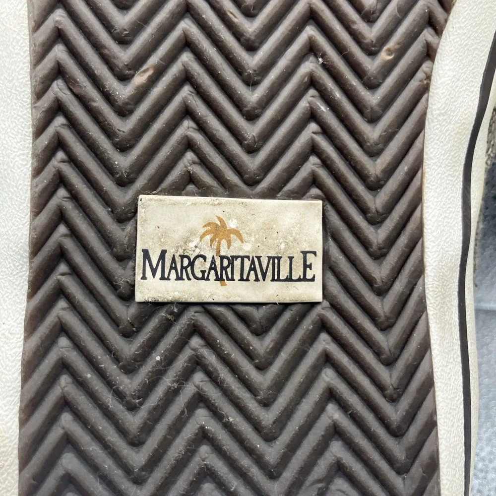 Margaritaville Boat Shoes Mens Size 13 Barbados Canvas Slip On Casual Comfort